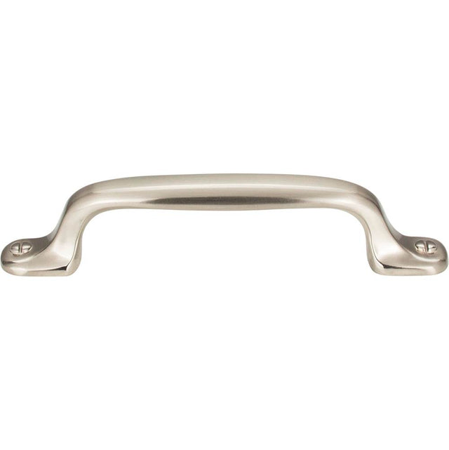 Atlas - Ergo Pull 3 3/4 Inch (c-c) Brushed Nickel - Brushed Nickel