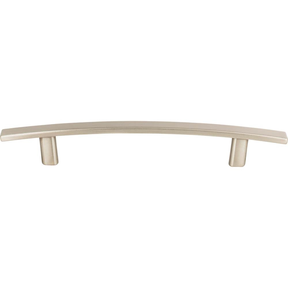 Atlas - Curved Line Pull 5 1/16 Inch (c-c) Brushed Nickel - Brushed Nickel