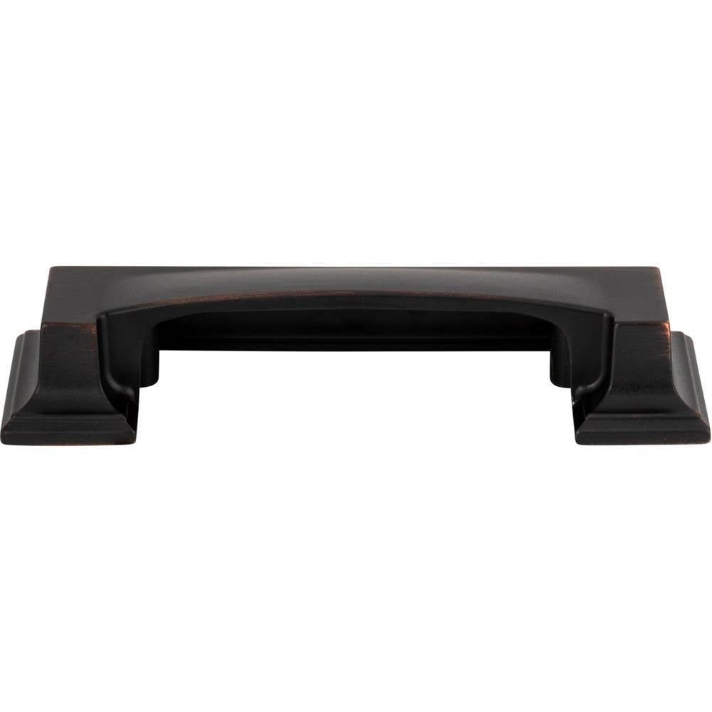 Atlas - Sutton Place Cup Pull 3 Inch (c-c) Venetian Bronze - Venetian Bronze