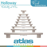 Holloway Pull 3 3/4 Inch (c-c) Matte Black