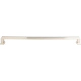 Atlas - Sutton Place Appliance Pull 18 Inch (c-c) Polished Nickel - Polished Nickel