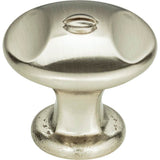 Atlas - Ergo Knob 1 3/8 Inch Brushed Nickel - Brushed Nickel
