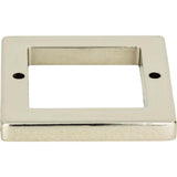 Atlas - Tableau Square Base 1 13/16 Inch Polished Nickel - Polished Nickel