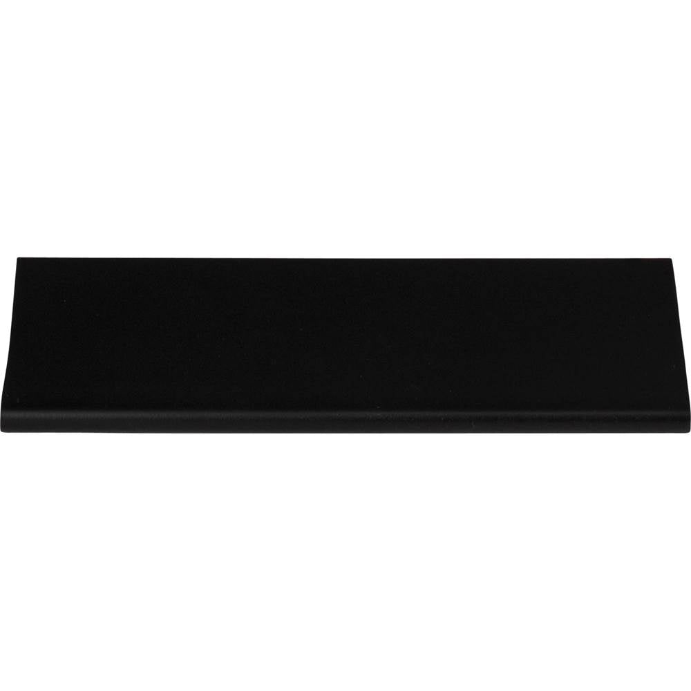 Atlas - Tab Edge Pull 4 5/16 Inch (c-c) Matte Black - Matte Black