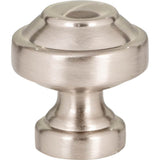 Atlas - Malin Knob 1 1/8 Inch Brushed Nickel - Brushed Nickel