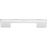 Thin Square Pull 5 1/16 Inch (c-c) Matte Black