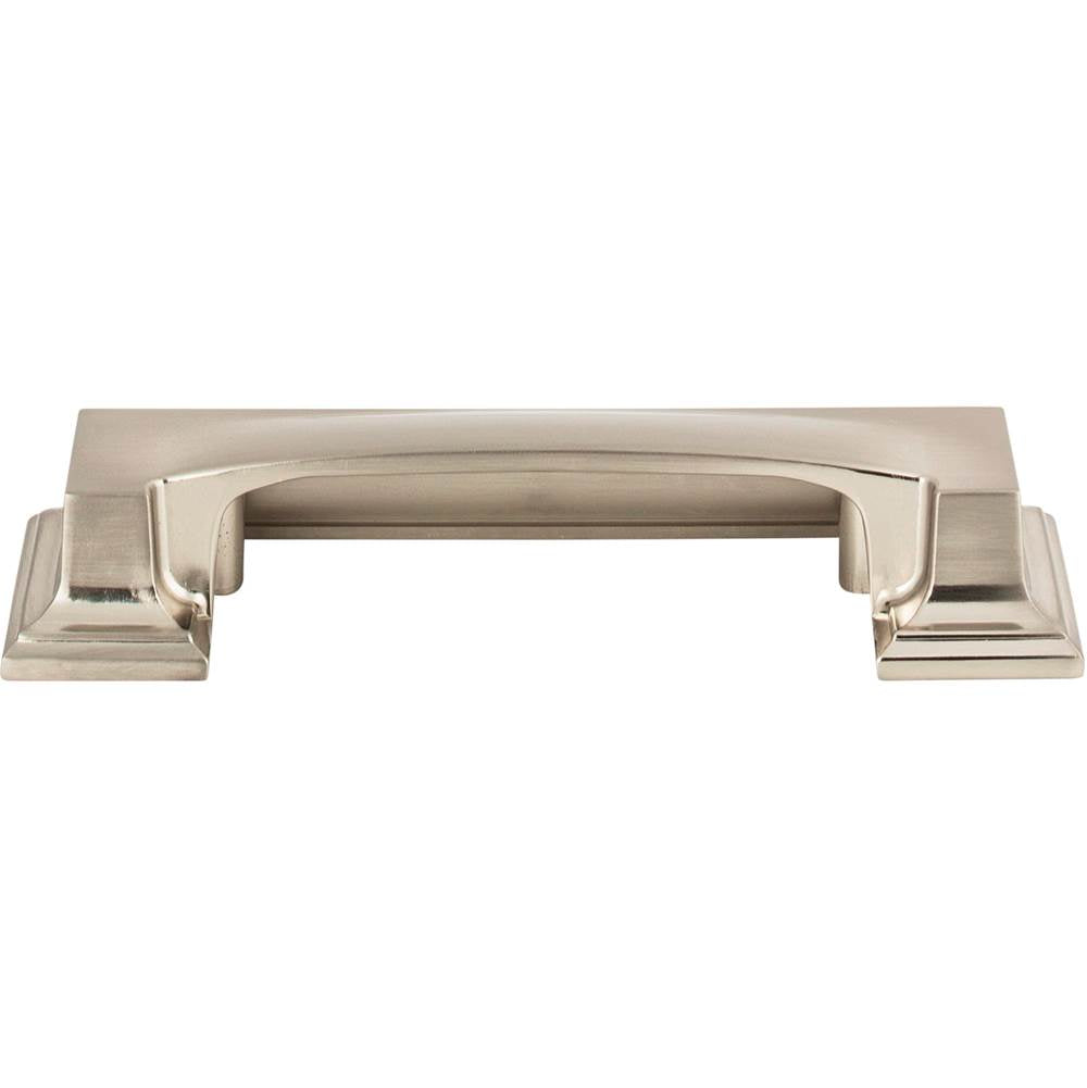 Atlas - Sutton Place Cup Pull 3 Inch (c-c) Brushed Nickel - Brushed Nickel