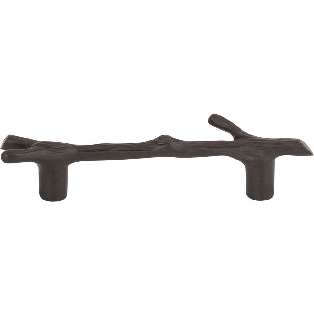 Atlas - Twig Pull 3 Inch (c-c) Aged Bronze - Aged Bronze