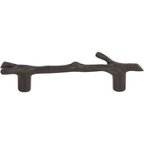 Atlas - Twig Pull 3 Inch (c-c) Aged Bronze - Aged Bronze