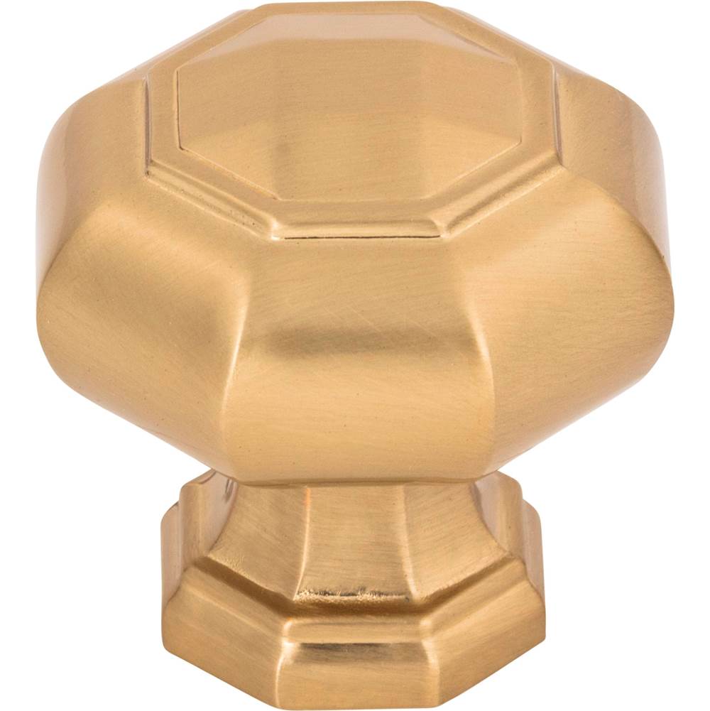Atlas - Elizabeth Knob 1 1/4 inch Warm Brass - Warm Brass