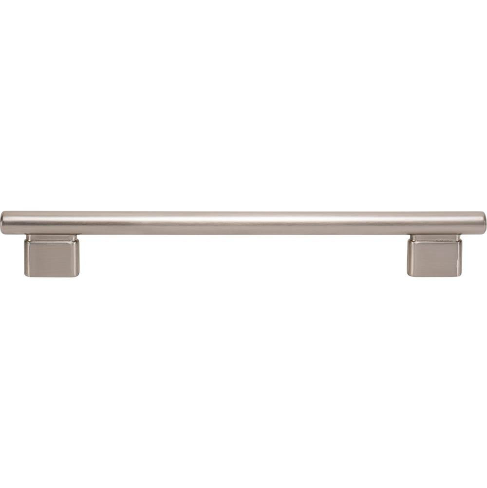Atlas - Holloway Pull 7 9/16 Inch (c-c) Brushed Nickel - Brushed Nickel