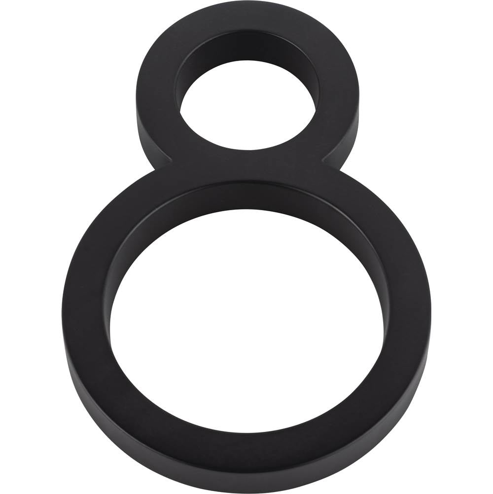 Atlas - Modern Avalon No.8 6 Inch Matte Black - Matte Black