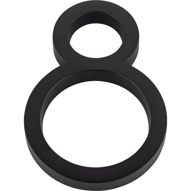 Atlas - Modern Avalon No.8 6 Inch Matte Black - Matte Black