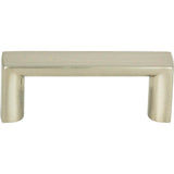 Atlas - Tableau Squared Pull 1 13/16 Inch (c-c) Brushed Nickel - Brushed Nickel
