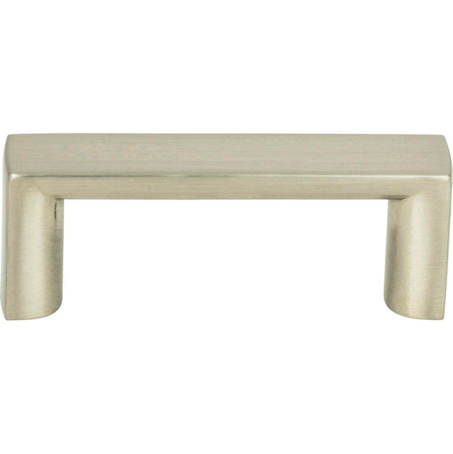 Atlas - Tableau Squared Pull 1 13/16 Inch (c-c) Brushed Nickel - Brushed Nickel
