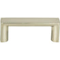Atlas - Tableau Squared Pull 1 13/16 Inch (c-c) Brushed Nickel - Brushed Nickel