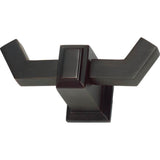 Atlas - Sutton Place Bath Double Hook  Venetian Bronze - Venetian Bronze