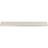 Atlas - Tab Edge Pull 12 5/8 Inch (c-c) Brushed Nickel - Brushed Nickel