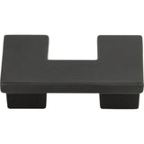 Atlas - U Turn Knob 1 1/4 Inch (c-c) Modern Bronze - Modern Bronze