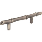 Bamboo Pull 3 Inch (c-c) Burnished Bronze