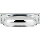 Atlas - Campaign Rope Cup Pull 3 3/4 Inch (c-c) Polished Chrome - Polished Chrome