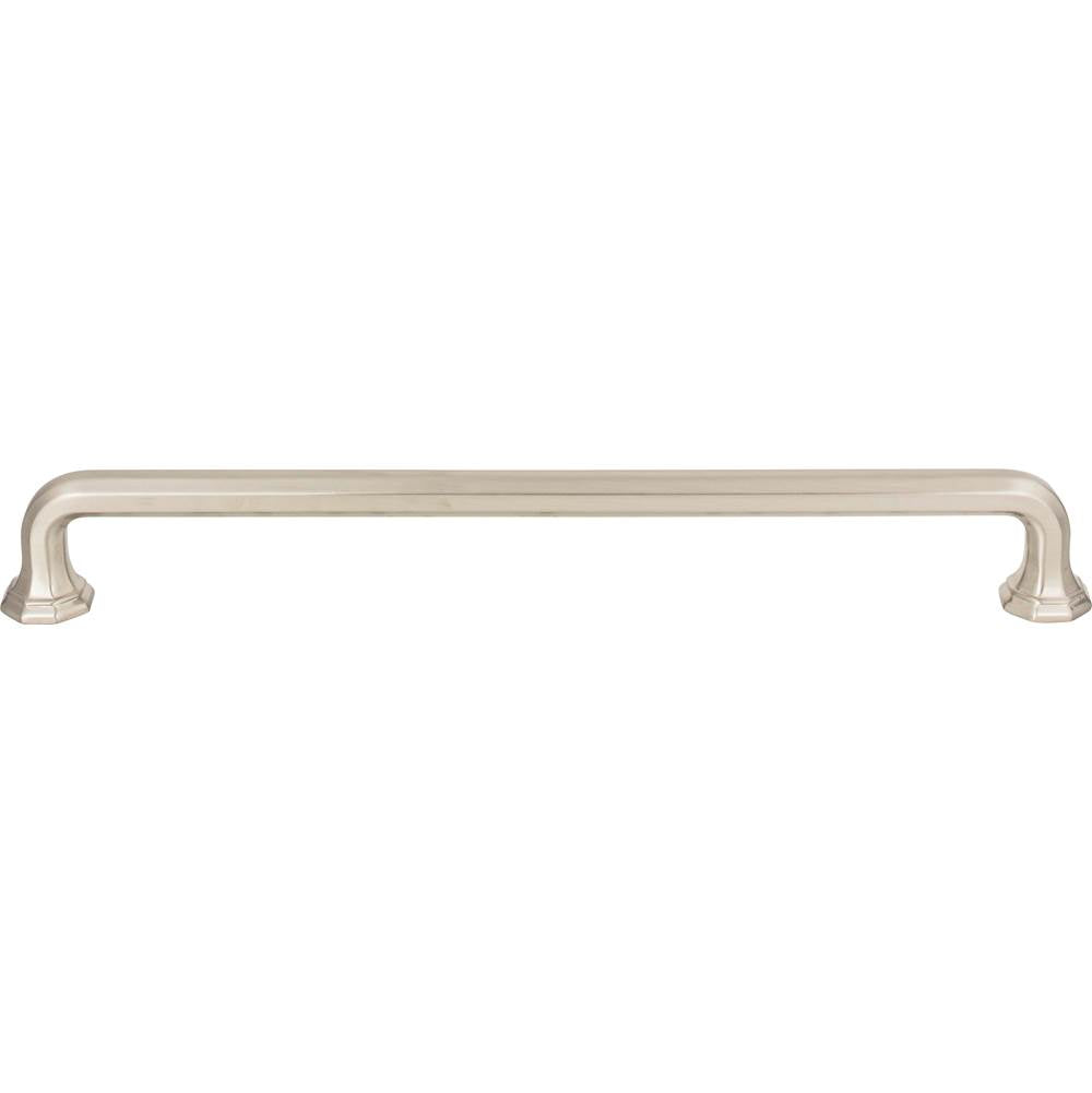 Atlas - Elizabeth Pull 8 13/16 Inch (c-c) Brushed Nickel - Brushed Nickel