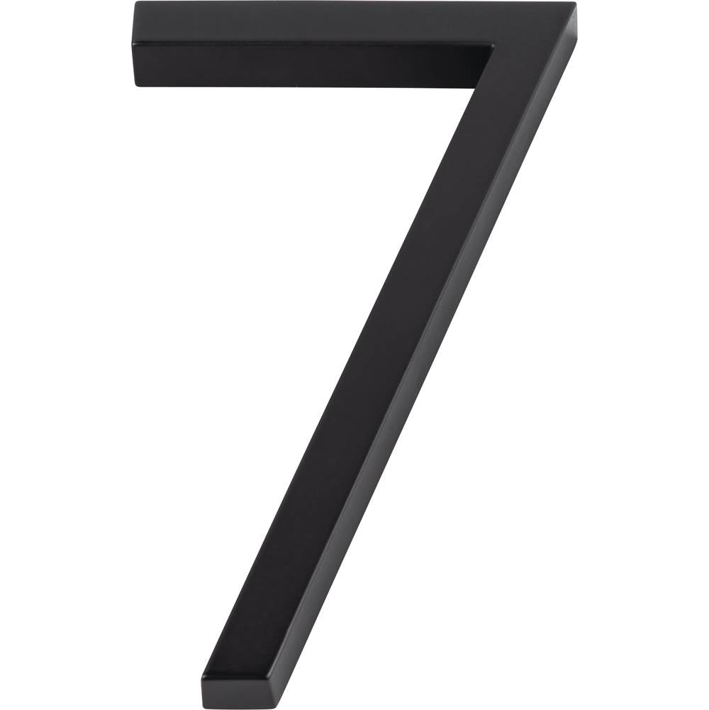 Atlas - Modern Avalon No.7 6 Inch Matte Black - Matte Black