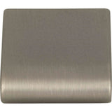 Atlas - Round Rail Knob 1 1/8 Inch Slate - Slate