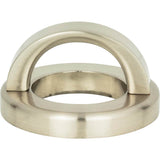 Atlas - Tableau Round Base and Top 1 7/16 Inch (c-c) Brushed Nickel - Brushed Nickel