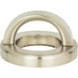 Atlas - Tableau Round Base and Top 1 7/16 Inch (c-c) Brushed Nickel - Brushed Nickel