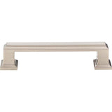 Atlas - Sutton Place Pull 3 3/4 Inch (c-c) Brushed Nickel - Brushed Nickel
