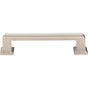 Atlas - Sutton Place Pull 3 3/4 Inch (c-c) Brushed Nickel - Brushed Nickel