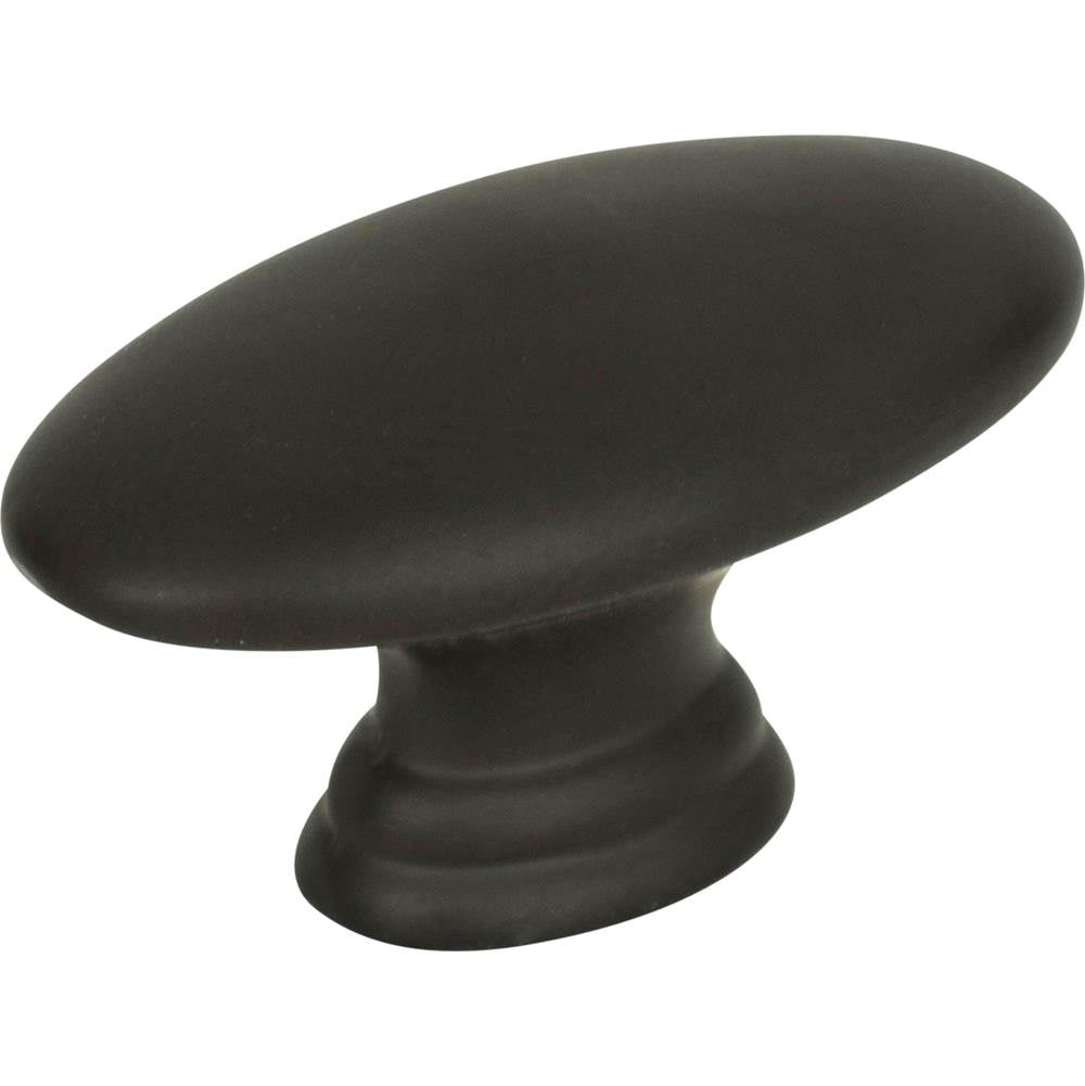 Egg Knob 1 1/2 Inch Brushed Nickel