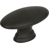 Egg Knob 1 1/2 Inch Brushed Nickel