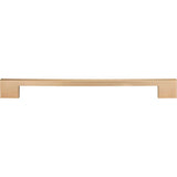 Atlas - Thin Square Pull 11 5/16 Inch (c-c) Champagne - Champagne