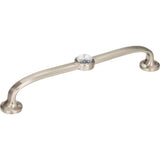 Legacy Crystal Bracelet Pull 5 1/16 Inch (c-c) Matte Black