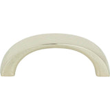 Atlas - Tableau Curved Pull 1 13/16 Inch (c-c) Polished Nickel - Polished Nickel