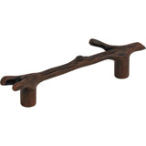 Twig Pull 3 Inch (c-c) Burnished Bronze