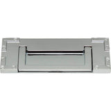 Campaign L-Bracket Drop Pull 3 Inch (c-c) Brushed Nickel
