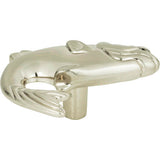 Atlas - Fish Knob 2 1/4 Inch Brushed Nickel - Brushed Nickel