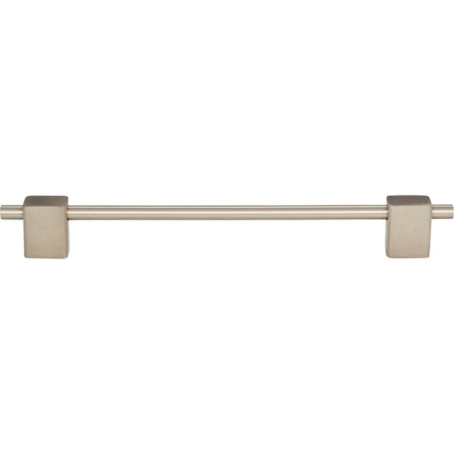 Atlas - Element Pull 7 9/16 Inch (c-c) Brushed Nickel - Brushed Nickel