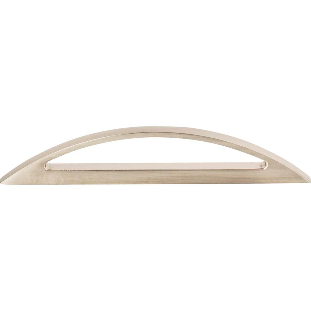 Atlas - Moon Pull 3 3/4 Inch (c-c) Brushed Nickel - Brushed Nickel