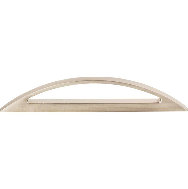 Atlas - Moon Pull 3 3/4 Inch (c-c) Brushed Nickel - Brushed Nickel