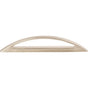 Atlas - Moon Pull 3 3/4 Inch (c-c) Brushed Nickel - Brushed Nickel