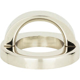 Atlas - Tableau Round Base and Top 1 7/16 Inch (c-c) Polished Nickel - Polished Nickel