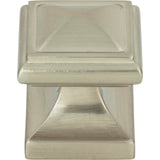 Atlas - Wadsworth Knob 1 1/4 Inch Brushed Nickel - Brushed Nickel