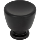 Atlas - Conga Knob 1 1/8 inch Matte Black - Matte Black