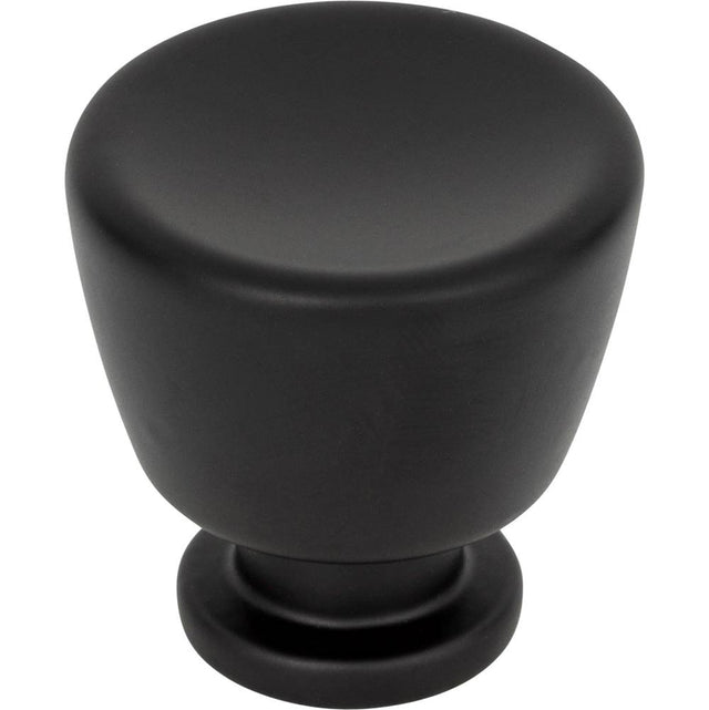 Atlas - Conga Knob 1 1/8 inch Matte Black - Matte Black