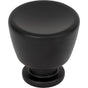 Atlas - Conga Knob 1 1/8 inch Matte Black - Matte Black