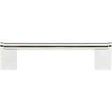 Atlas - Round 3 Point Pull 5 1/16 Inch (c-c) Polished Stainless Steel - Polished Stainless Steel